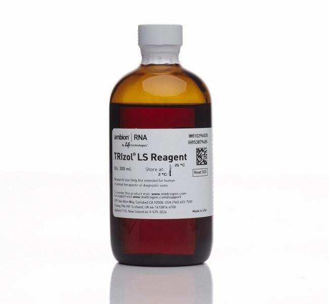 Trizol LS Reagent 200ml Gibco试剂10296-028